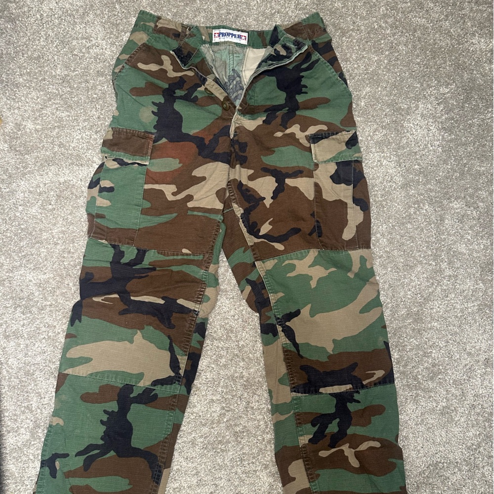 Camo Cargo Pants